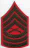 Marines Red 2 on felt Sgt Mstr.gif (141270 bytes)